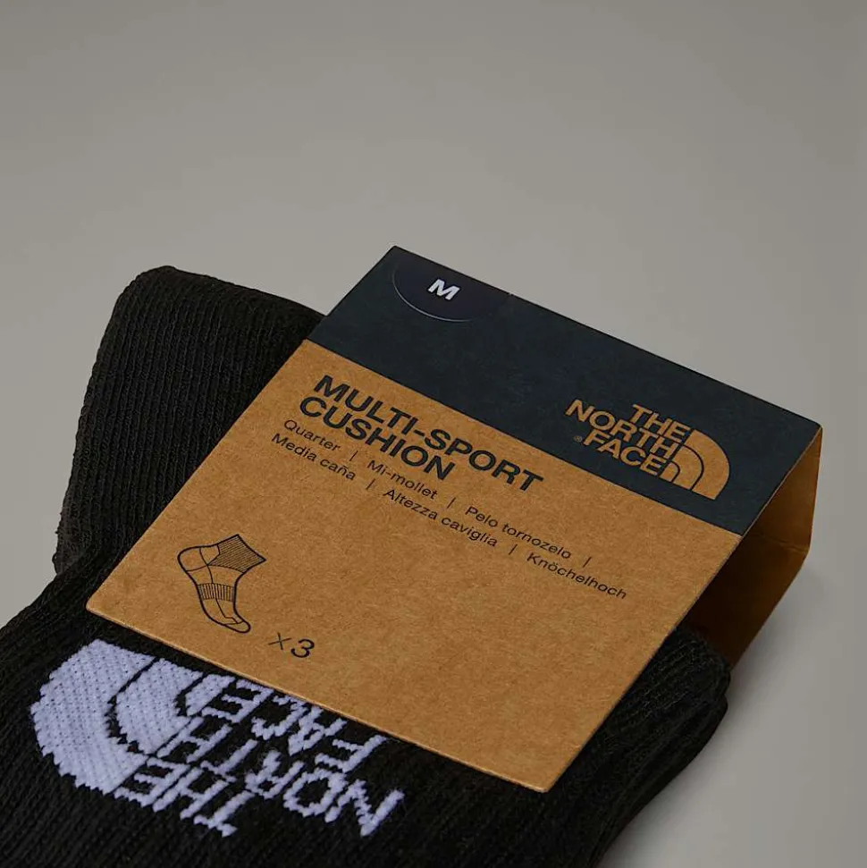 Calcetines De 1/4 Con Amortiguación Multi Sport