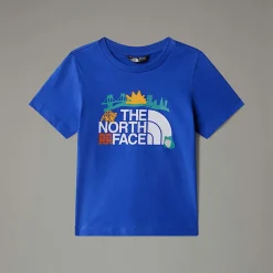 Camiseta Con Estampado Gráfico Trail Map Para Niños