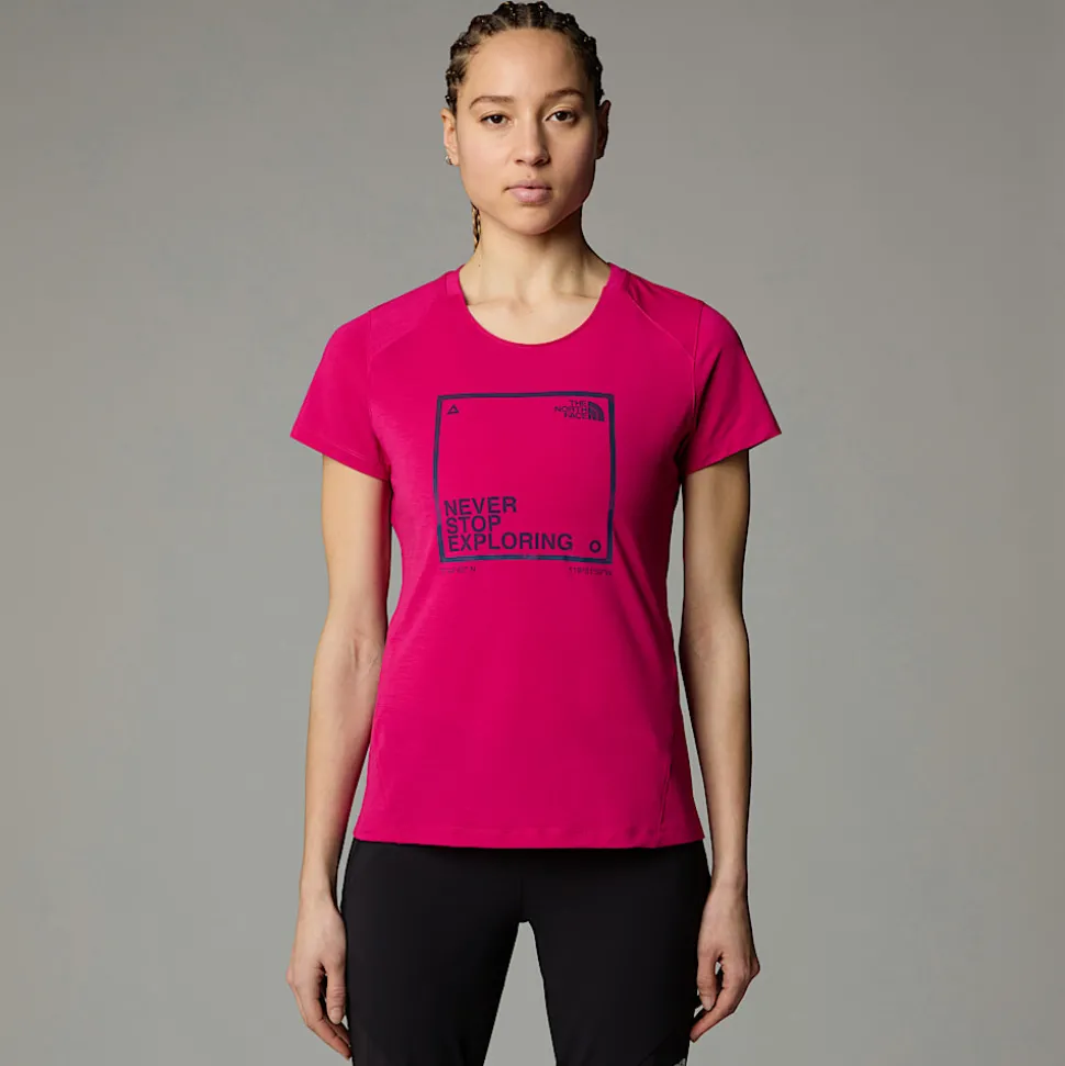 Camiseta Con Estampado Gráfico Lightning Para Mujer