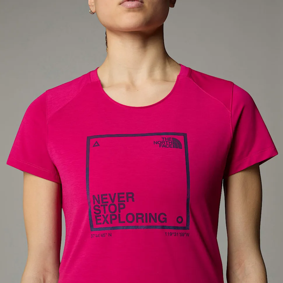 Camiseta Con Estampado Gráfico Lightning Para Mujer