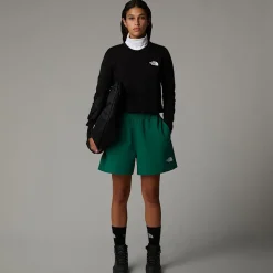 Camiseta Corta De Manga Larga Simple Dome Para Mujer