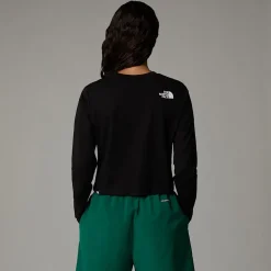 Camiseta Corta De Manga Larga Simple Dome Para Mujer