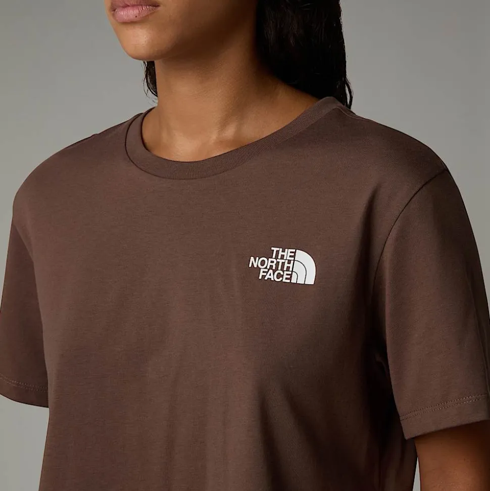 Camiseta Corta Simple Dome Para Mujer