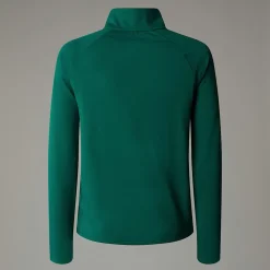 Camiseta De Manga Larga Con Cremallera De 1/4 Never Stop Para Jóvenes