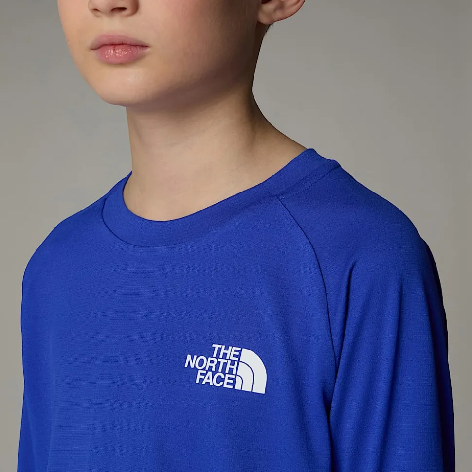 Camiseta De Manga Larga Never Stop Para Jóvenes