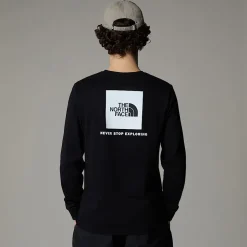 Camiseta De Manga Larga Red Box Para Hombre