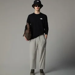 Camiseta De Manga Larga Simple Dome Para Hombre