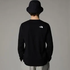 Camiseta De Manga Larga Simple Dome Para Hombre