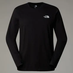 Camiseta De Manga Larga Simple Dome Para Hombre