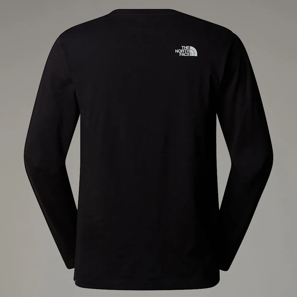 Camiseta De Manga Larga Simple Dome Para Hombre