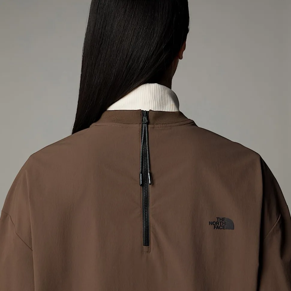 Camiseta De Tela De Manga Larga Para Mujer