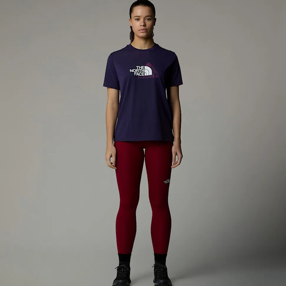 Camiseta Foundation Mountain Para Mujer