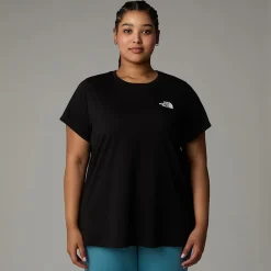 Camiseta Simple Dome De Talla Grande Para Mujer