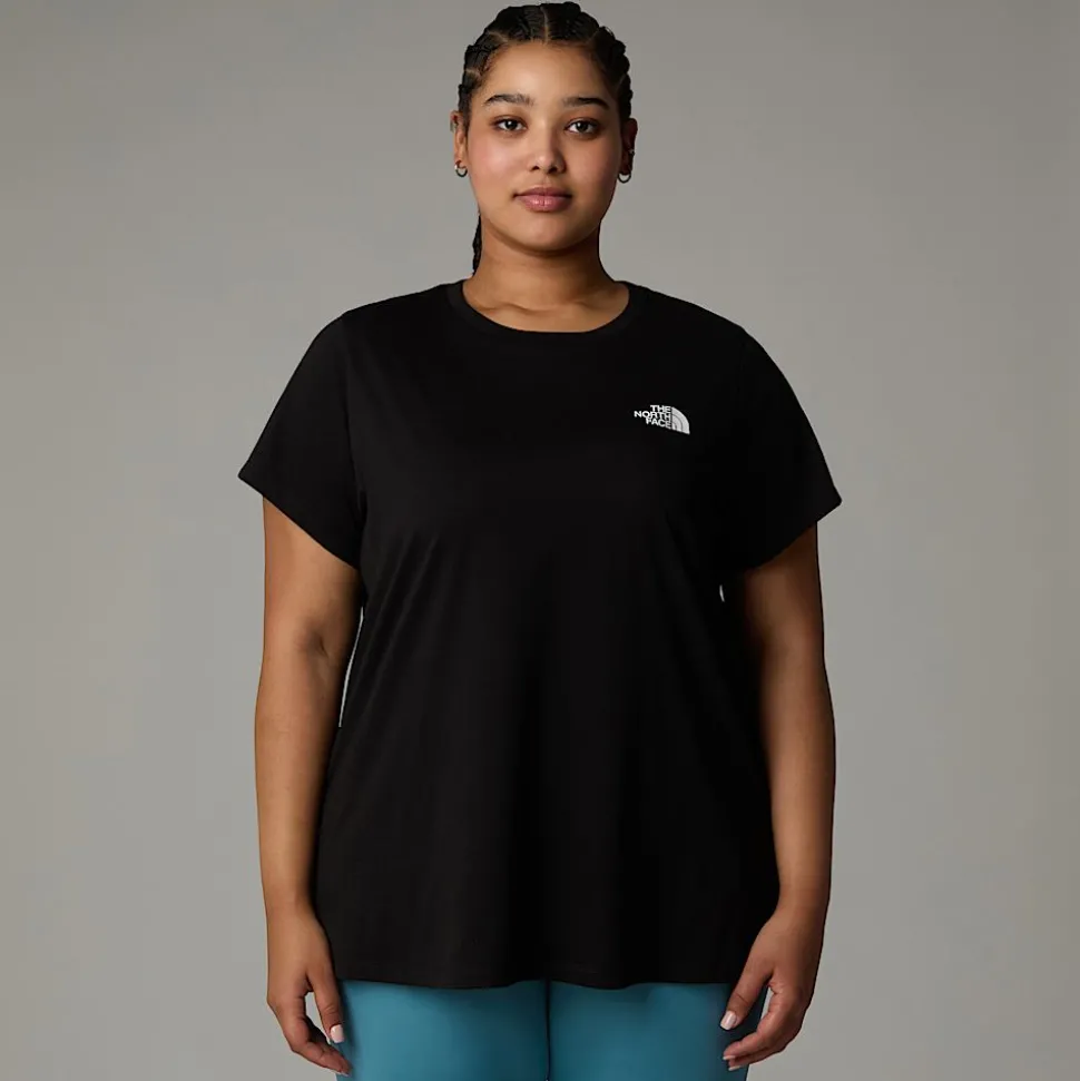 Camiseta Simple Dome De Talla Grande Para Mujer