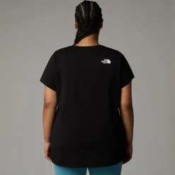 Camiseta Simple Dome De Talla Grande Para Mujer