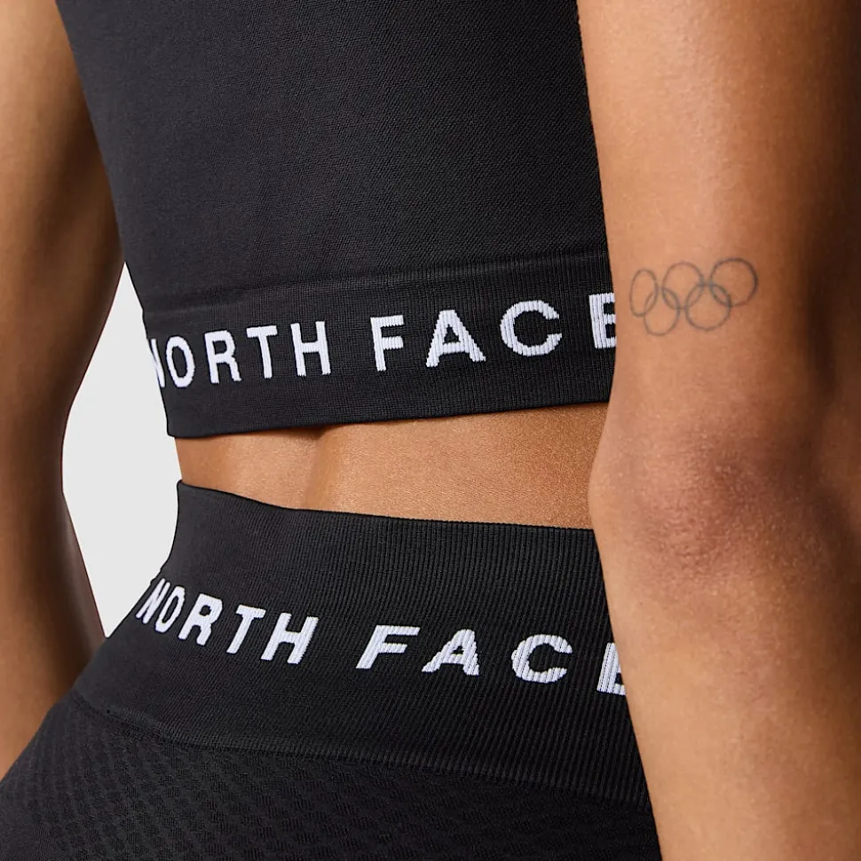 Camiseta Sin Costuras Para Mujer