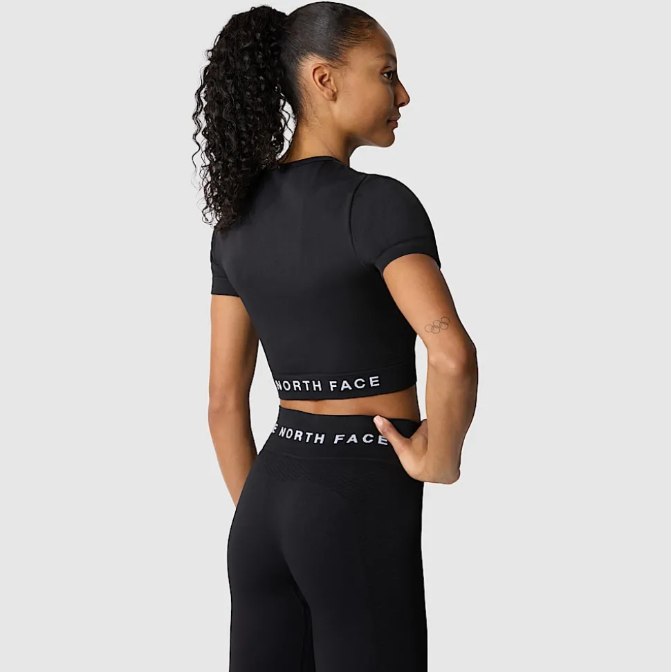 Camiseta Sin Costuras Para Mujer