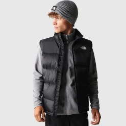 Chaleco Con Relleno De Plumón Diablo Para Hombre