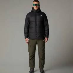 Chaqueta Con Capucha Y Aislamiento Térmico Sintético Circular Para Hombre