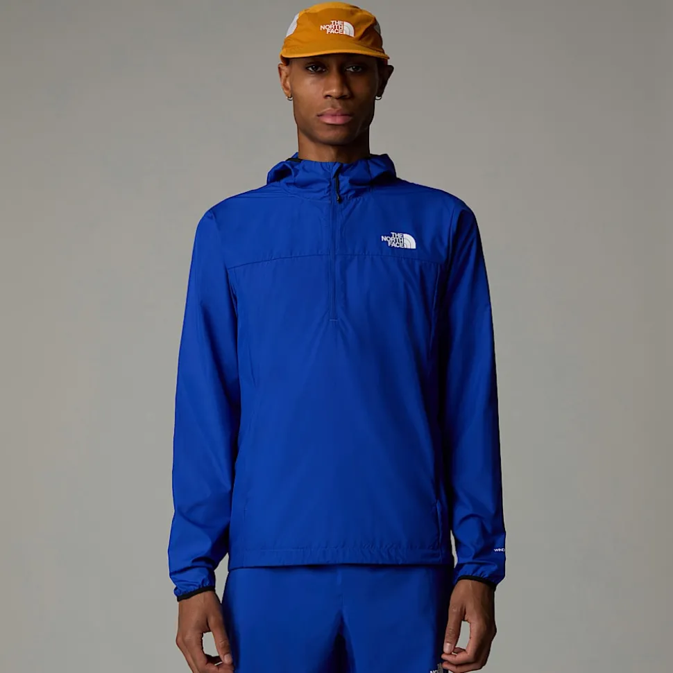 Chaqueta Cortavientos Con Cremallera De 1/4 Higher Run Para Hombre