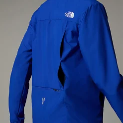 Chaqueta Cortavientos Con Cremallera De 1/4 Higher Run Para Hombre