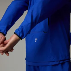 Chaqueta Cortavientos Con Cremallera De 1/4 Higher Run Para Hombre