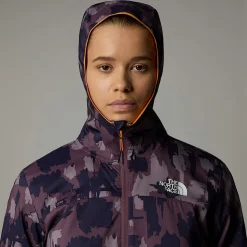 Chaqueta De Chándal Cortavientos Estampada Para Mujer