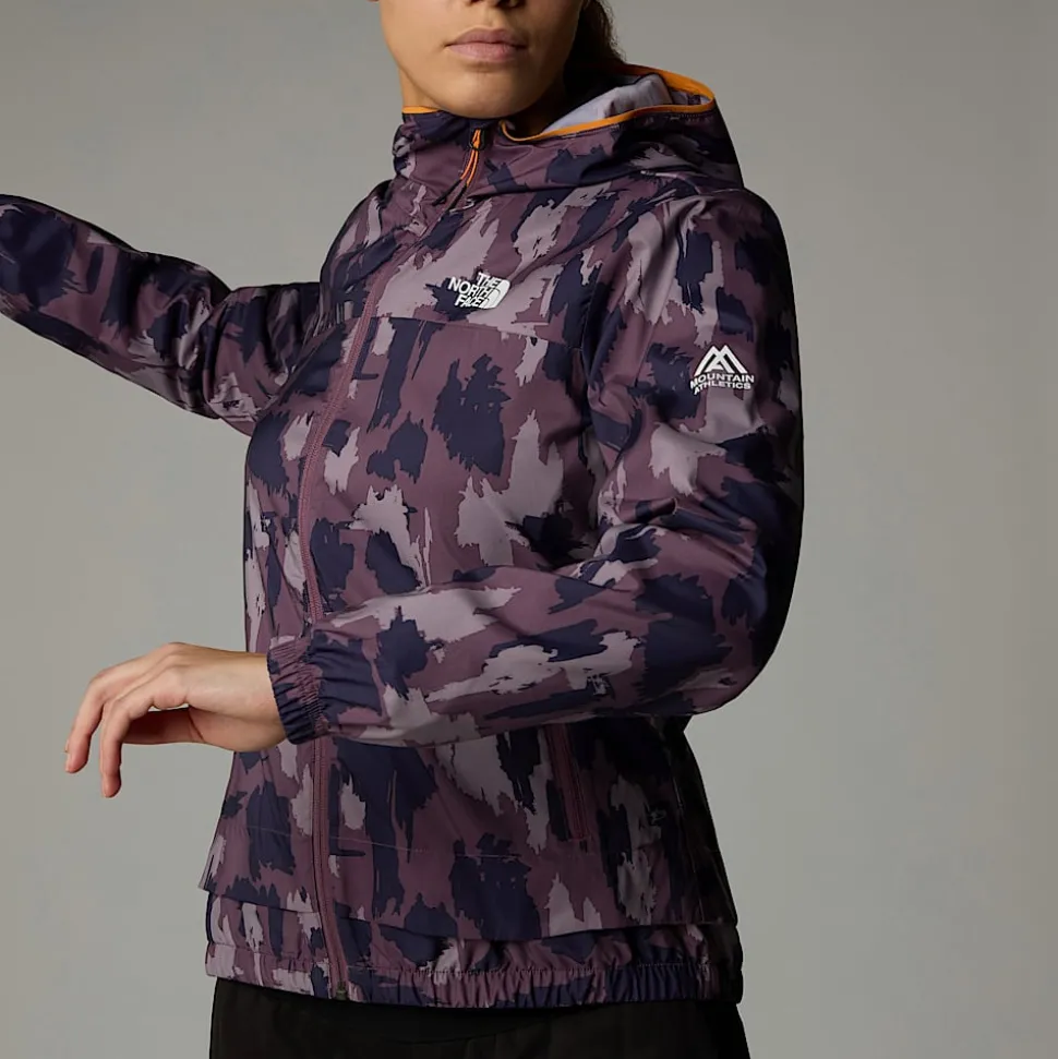 Chaqueta De Chándal Cortavientos Estampada Para Mujer