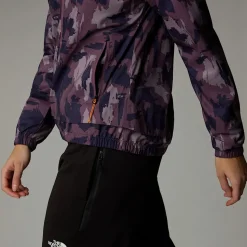 Chaqueta De Chándal Cortavientos Estampada Para Mujer