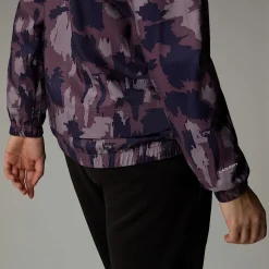 Chaqueta De Chándal Cortavientos Estampada Para Mujer
