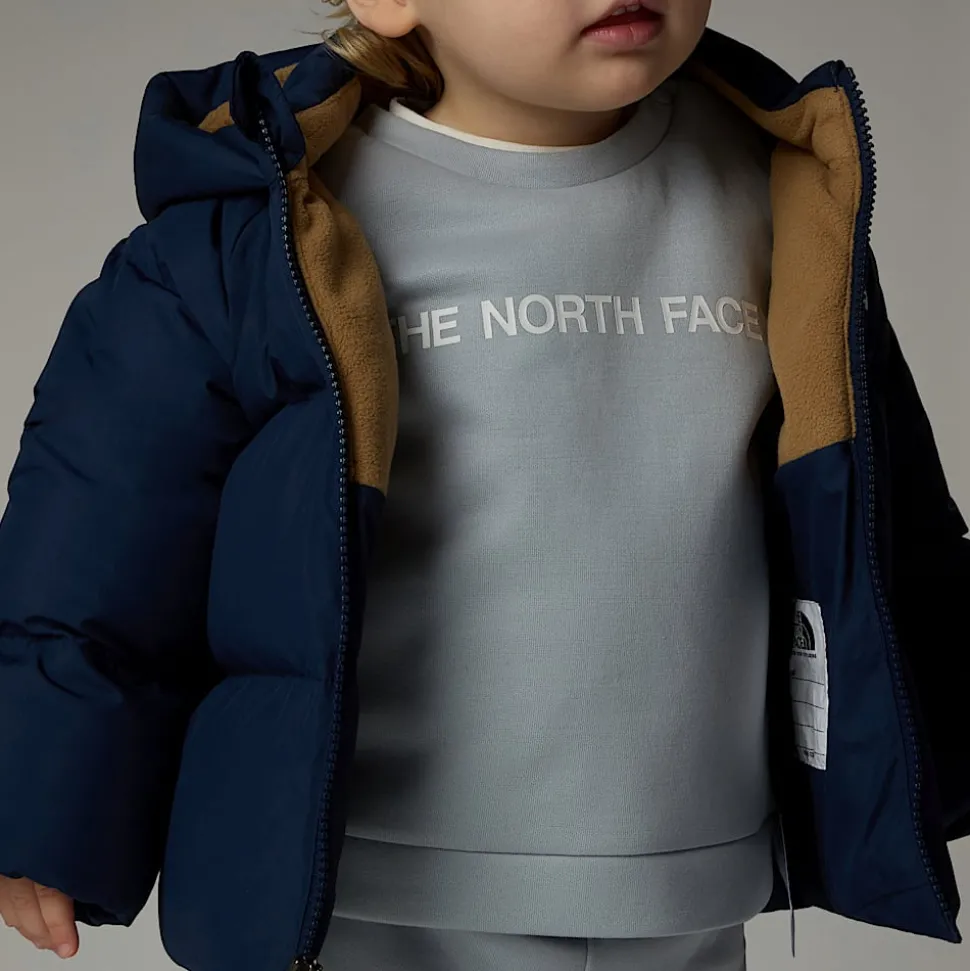 Chaqueta De Plumón Forrada En Tejido Polar North Para Bebé