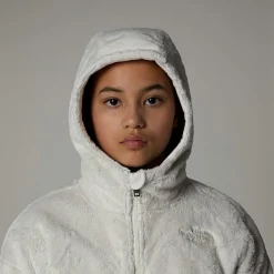 Chaqueta Polar Con Capucha Y Cremallera Integral Osito Para Niña
