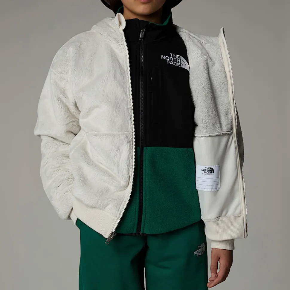 Chaqueta Polar Con Capucha Y Cremallera Integral Osito Para Niña