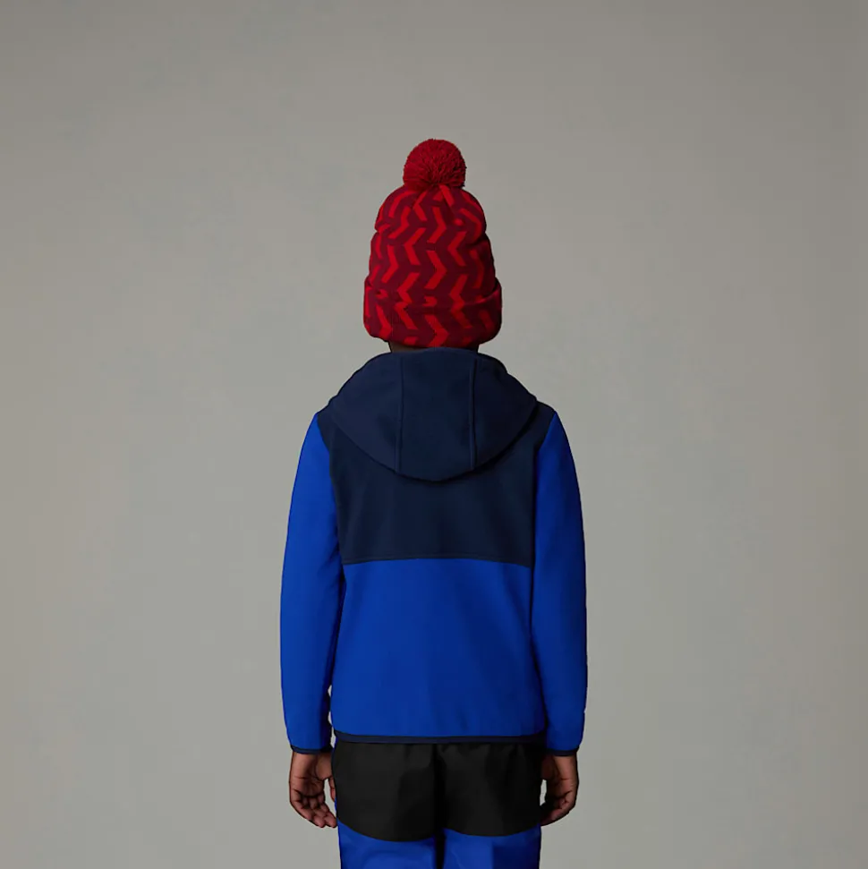 Chaqueta Polar Con Capucha Y Cremallera Integral Glacier Para Niños