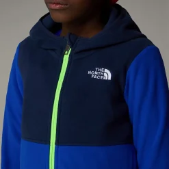 Chaqueta Polar Con Capucha Y Cremallera Integral Glacier Para Niños