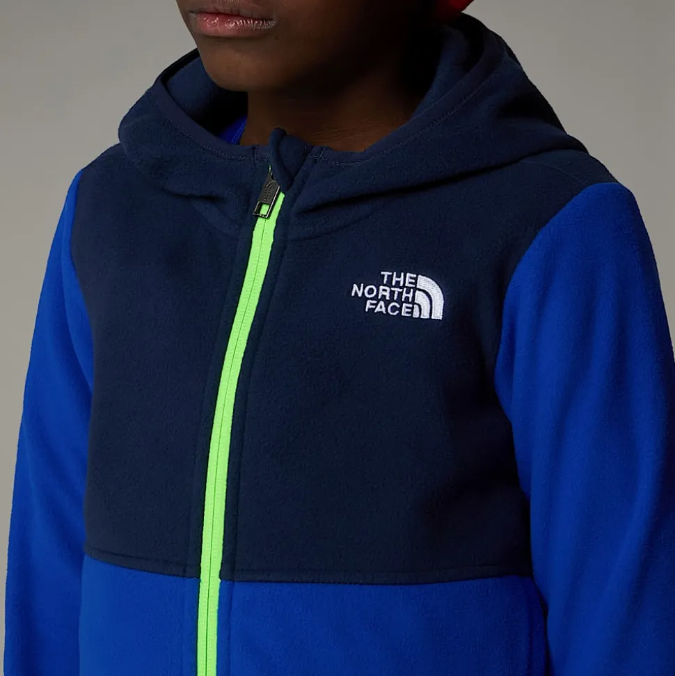 Chaqueta Polar Con Capucha Y Cremallera Integral Glacier Para Niños