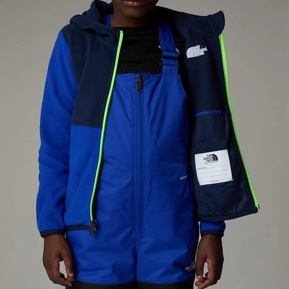 Chaqueta Polar Con Capucha Y Cremallera Integral Glacier Para Niños