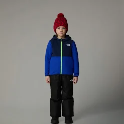 Chaqueta Polar Con Capucha Y Cremallera Integral Glacier Para Niños