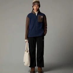 Chaqueta Polar Con Cremallera Integral Yumiori Para Mujer