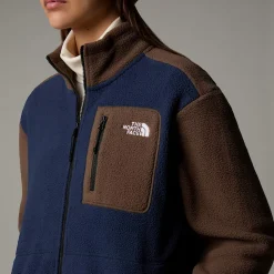 Chaqueta Polar Con Cremallera Integral Yumiori Para Mujer