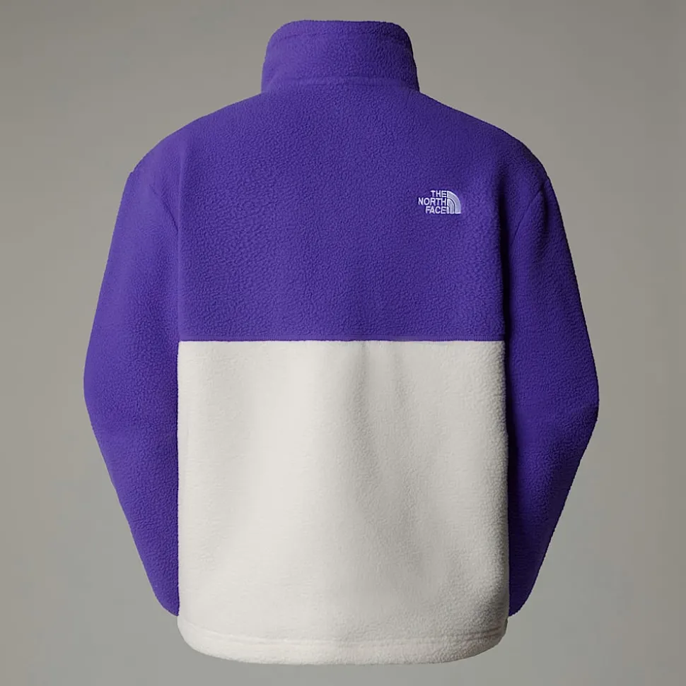 Chaqueta Polar Con Cremallera De 1/4 Yumiori Para Mujer