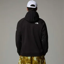 Forro Polar Con Capucha Y Cremallera De 1/4 Para Hombre