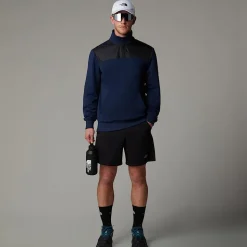 Forro Polar Con Cremallera De 1/4 Duwoni Para Hombre