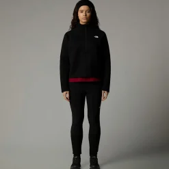 Forro Polar Con Cremallera De 1/4 Vertical Thermal Para Mujer