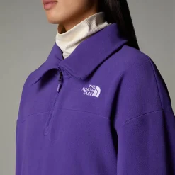 Forro Polar Con Cremallera De 1/2 Glacier 100 Para Mujer