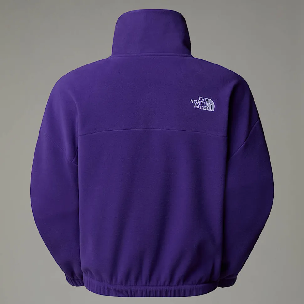 Forro Polar Con Cremallera De 1/2 Glacier 100 Para Mujer