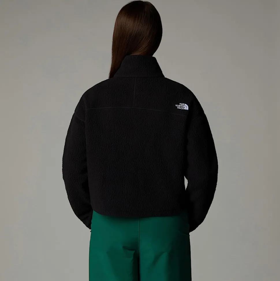 Forro Polar Corto High Pile Para Mujer