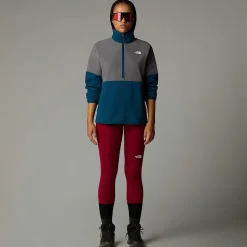 Forro Polar De Peso Grueso Con Media Cremallera Glacier Para Mujer