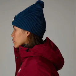 Gorro Con Pompón Y Logotipo De TNF