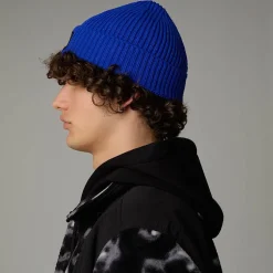 Gorro De Punto Elástico Con Borde Y Logotipo De TNF